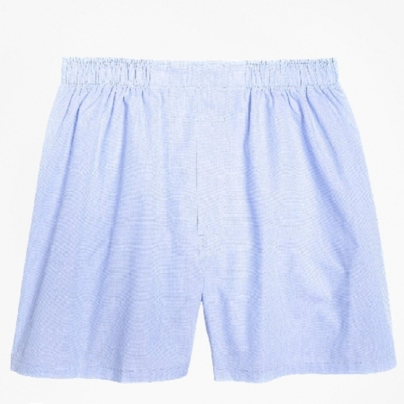 NWT- Brooks Brothers (Light Blue) 4 Boxer Shorts - Picture 2 of 5